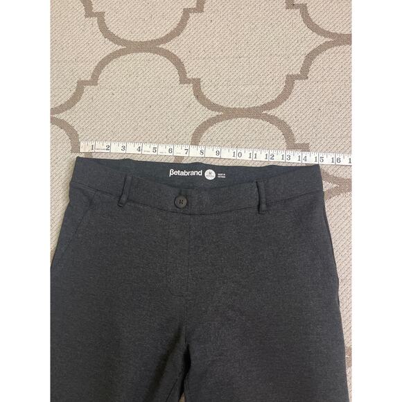 Betabrand Gray Dress Pant Yoga Pant, Bootcut pants, size medium petite, w0104-ch - Picture 5 of 14